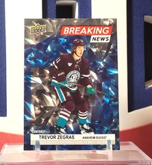 Trevor Zegras 2024-25 - Breaking News #BN-16 Upper Deck Series 1